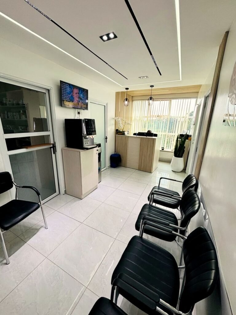 Inside SkinByDrNancy clinic on Argwings Kodhek Rd, Nairobi